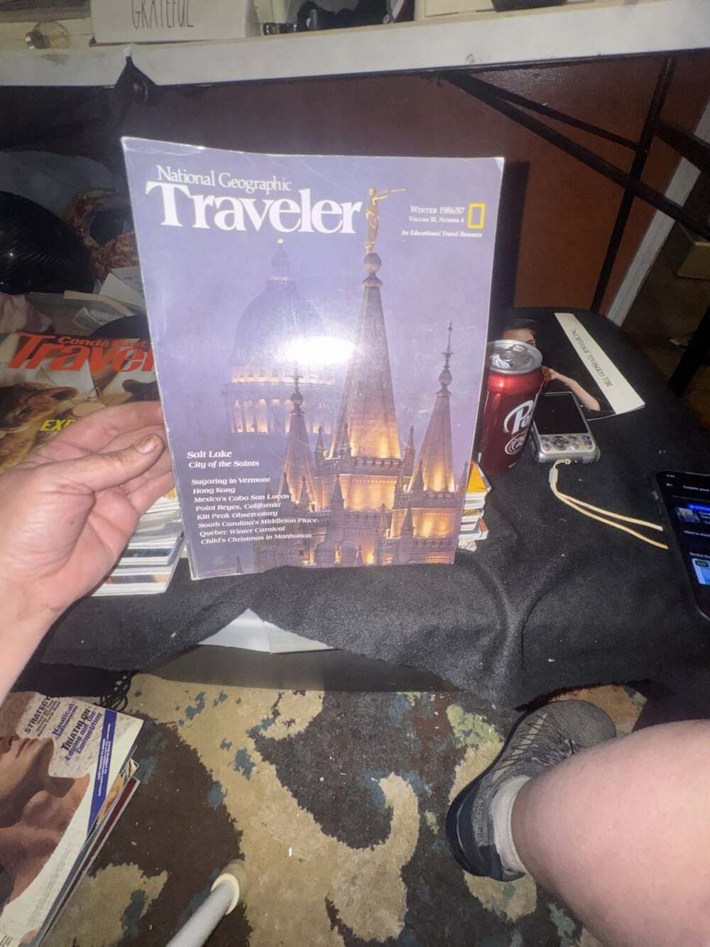 National Geographic Traveler Magazine Winter 1986/87 Volume III Number 4
